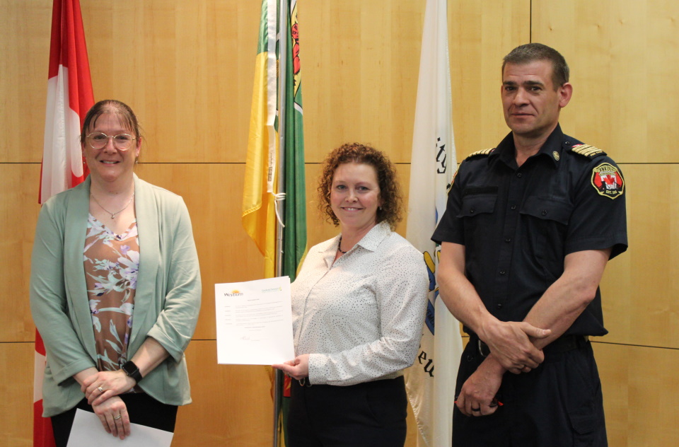 Council approves sidewalk repairs, road repairs, Weyburn Fire declared